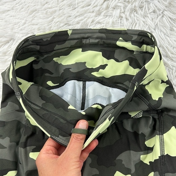 Lululemon Swift Speed High-Rise Crop 21" Heritage 365 Camo Crispin Green Multi - Picture 5 of 8
